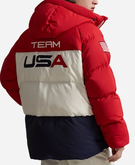Usher Olympics Team USA 2026 Puffer Jacket