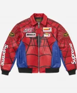 Vanson Leathers x Supreme Spiderman Jacket