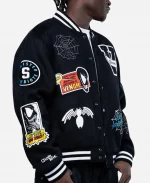 Venom Eddie Brock Varsity Jacket