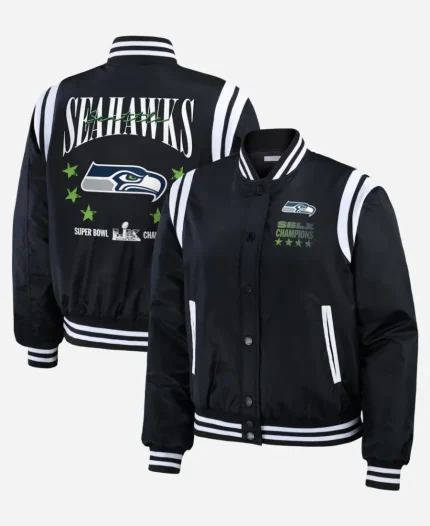 WEAR by Erin Andrews Seahawks Super Bowl LX Champions Jacket