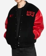 WWE Raw Is War Varsity Jacket