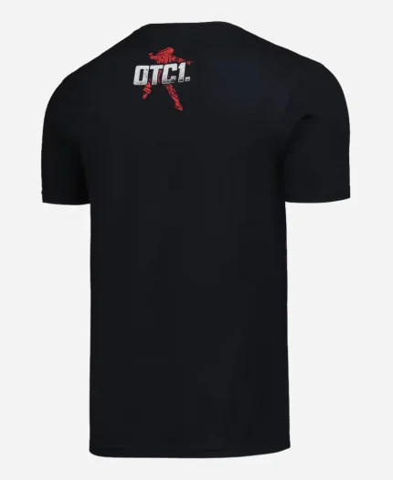 WWE Wrestler Roman Reigns OTC 1 Tribal Logo Black T-Shirt