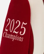 Walk in Paris PSG Teddy Wool Varsity Jacket