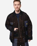 Will Poulter Union County Jacket Cody Parsons Brown Jacket
