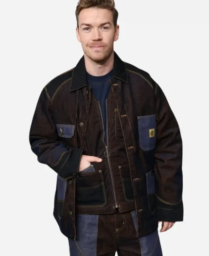 Will Poulter Union County Jacket Cody Parsons Brown Jacket