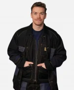 Will Poulter Union County Jacket Cody Parsons Jacket - Brown