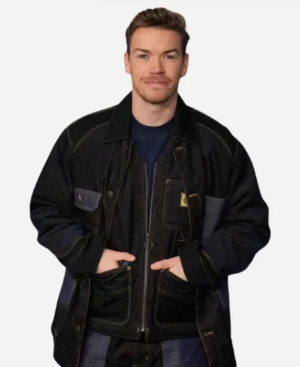 Will Poulter Union County Jacket Cody Parsons Jacket - Brown