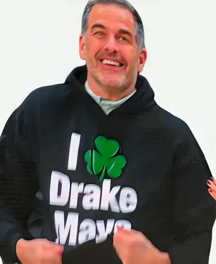 William Chisholm I Celtics Drake Maye Black Pullover Hoodie