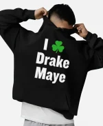 William Chisholm I Celtics Drake Maye Black Pullover Hoodie
