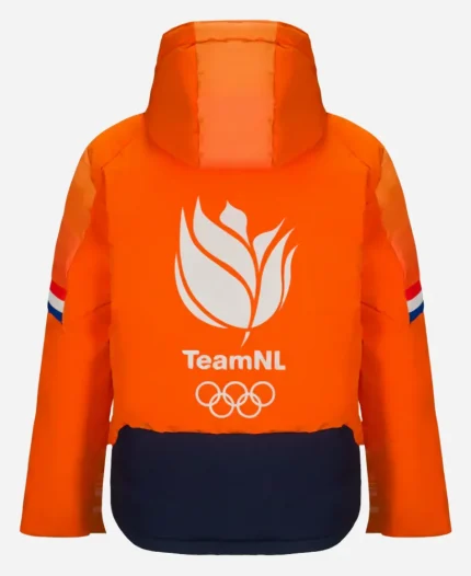 Winter Olympic 2026 Milano Cortina Jutta Leerdam Team Netherlands Puffer Jacket