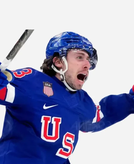Winter Olympic 2026 Quinn Hughes Ice Hockey USA Jersey