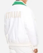 Winter Olympic 2026 Shablo Team Italy EA7 White Jacket
