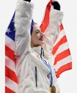Winter Olympics 2026 Amber Glenn Team USA Jacket