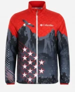 Winter Olympics 2026 Columbia Team USA Curling Puffer Jacket