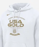Winter Olympics 2026 Hockey Nike USA Gold Medal Club Hoodie
