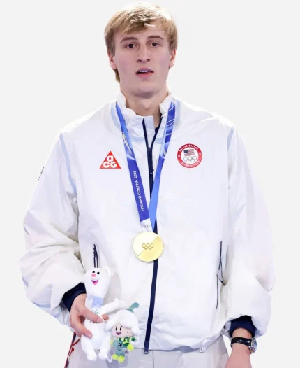 Winter Olympics 2026 Jordan Stolz Team USA Jacket