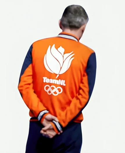 Winter Olympics 2026 Milano Cortina Rintje Ritsma Team Netherlands Varsity Jacket