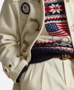 Winter Olympics 2026 Polo Ralph Lauren Team USA Opening Ceremony Snoop Dogg Toggle Coat 