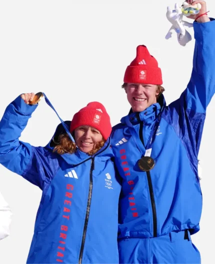 Winter Olympics 2026 Team Great Britain Blue Jacket