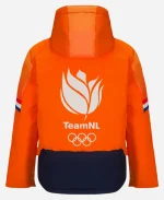 Winter Olympics 2026 Team Netherlands Opening Ceremony Jacket In Orange