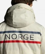 Winter Olympics 2026 Team Norway Off White Padded Jacket