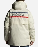 Winter Olympics 2026 Team Norway Opening Ceremony Jacket In Off White