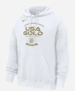 Winter Olympics 2026 Women's Hockey Nike USA Gold Medal Club Fleece Hoodie