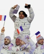 Winter Olympics Team France Opening Ceremony Jacket - white