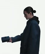 Xavier Thorpe Wednesday 2022 Percy Hynes Gray Trench Coat