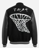 Yeat x Nike x Cactus Plant Flea Market Black Varsity Jacket