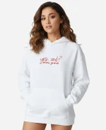 Yes, And Ariana Grande Collage White Hoodie - Jacket Era