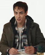 Yusuf Tunca TV Series As the Crow Flies S02 Demircan Kacel Green Parka Jacket