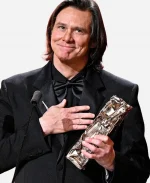 2026 César Flim Award Jim Carrey Black Suit