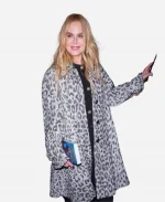 2026 NYC Nicole Kidman Leopard Print Coat