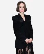 2026 New York City Sarah Paulson Black Blazer