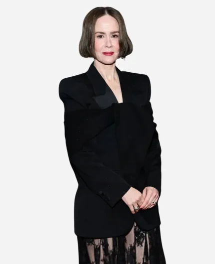 2026 New York City Sarah Paulson Black Blazer