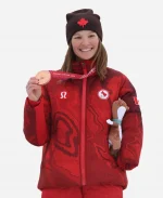 2026 Paralympic Winter Games Brittany Hudak Red Jacket