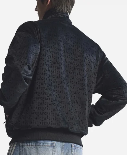 25-26 Arsenal FC Adidas x Places +Faces Black Jacket