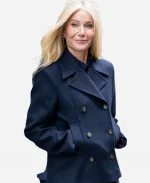 46th Annual Muse Awards Gwyneth Paltrow Blue Peacoat