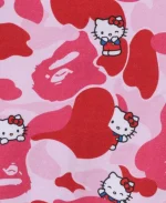 A Bathing Ape x Sanrio Hello Kitty & Kuromi Camo Hoodie