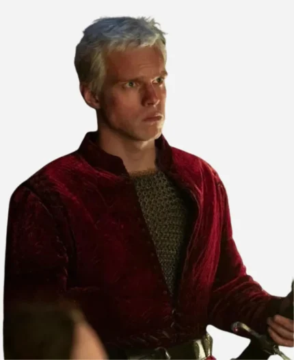 A Knight of the Seven Kingdoms Aerion Targaryen Cosplay Maroon Jacket