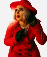 AEW Collision Toni Storm Red Trench Coat