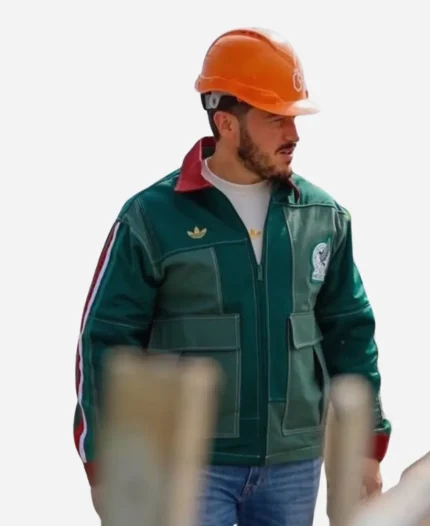 Adidas 2026 Mexico Worker Green Jacket
