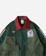 Adidas 2026 Mexico World Cup Worker Cotton Jacket - Green