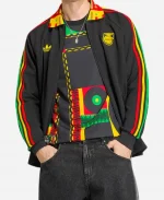 Adidas Originals Jamaica 2026 Anthem Away Black Bomber Jacket