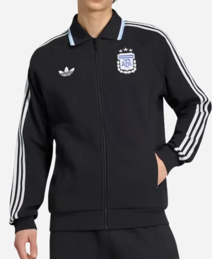 Adidas World Cup 2026 Argentina Mesh Anthem Track Jacket