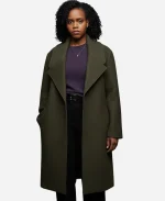 Aime Donna Kelly Law and Order SVU S27 Wool Coat