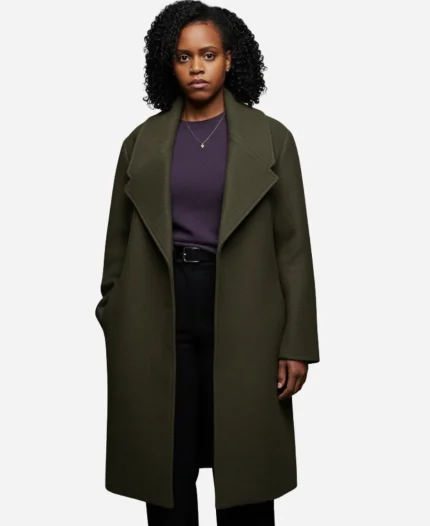 Aime Donna Kelly Law and Order SVU S27 Wool Coat