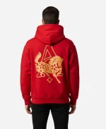 Alchemai Year of Horse Pullover Hoodie - Red