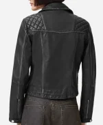 Alona Tal Black Leather Jacket